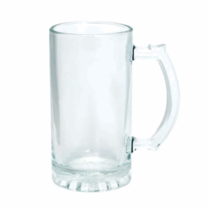 CANECA DE CHOPP - VIDRO - TRANSPARENTE - 500 ML
