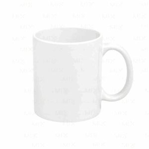 CANECA TRADICIONAL - CERÂMICA - BRANCA - 325 ML